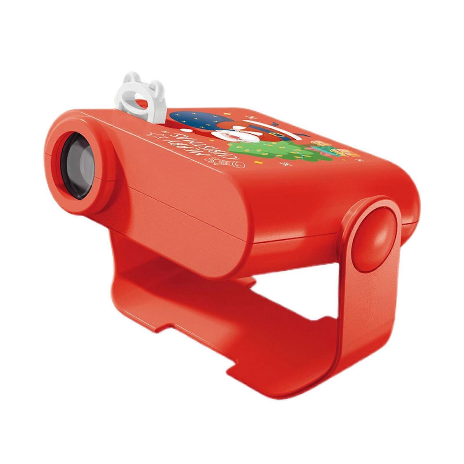 Fashion Mini Christmas Pattern Projector 360 Rotating Personalized Projector Equipment for Bedroom Ceiling
