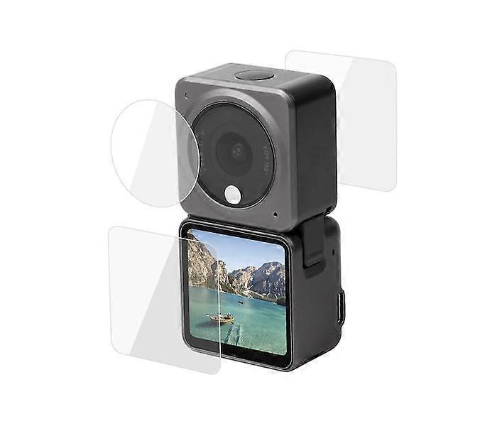 DJI Action 2強化ガラス用スクリーンプロテクターカメラアクセサリー