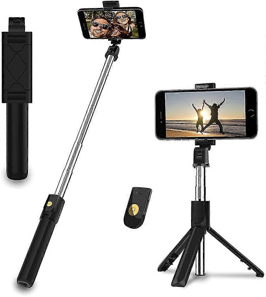 Bluetooth Selfie Stick Tripod With Remote Control, Rotation Selfie Stick With