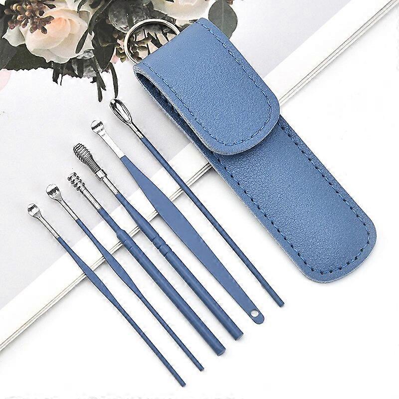 1SET Ear-picking Tool Multi-function Stainless Steel Ear-picking Tool Ear