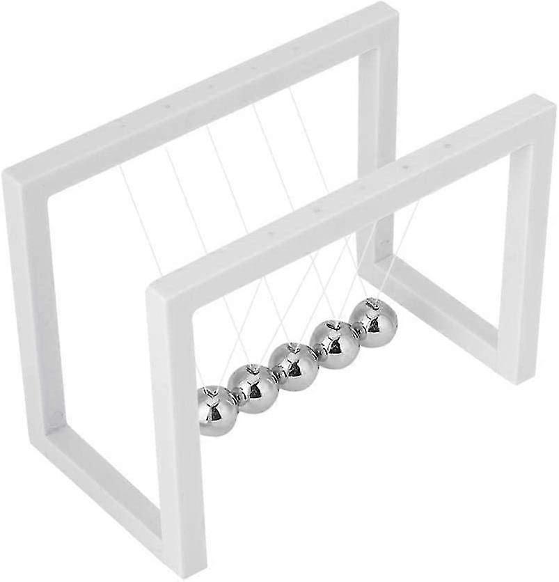 Tabletop Ball Toy, Solid Metal Physics Science Pendulum Ball Home Office Decoration Decorative Educa