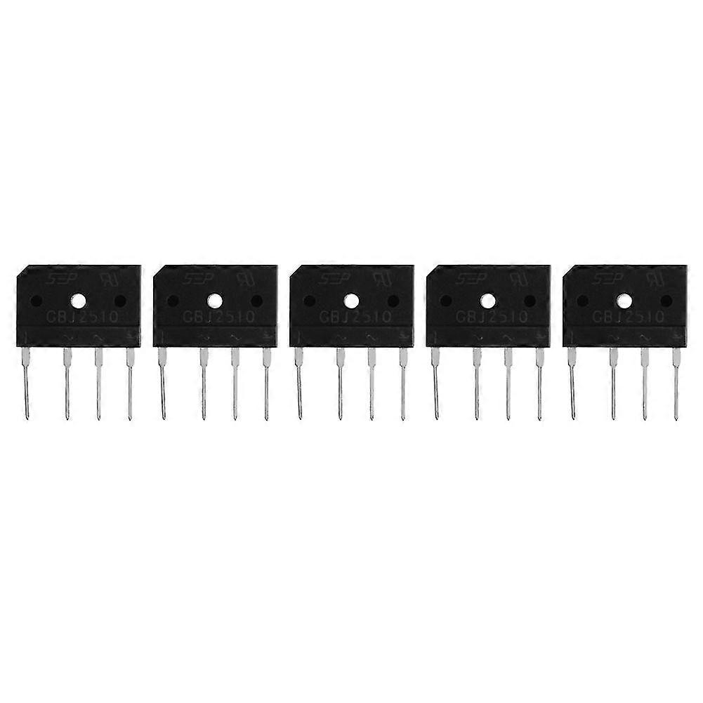 New 5pcs Single Phases Diode Bridge Rectifier Ic Chip 25a