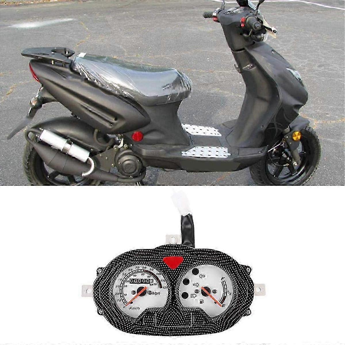 Analog Speedometer Dashboard Instrument for Scooter B05 B08 POPCORN ...