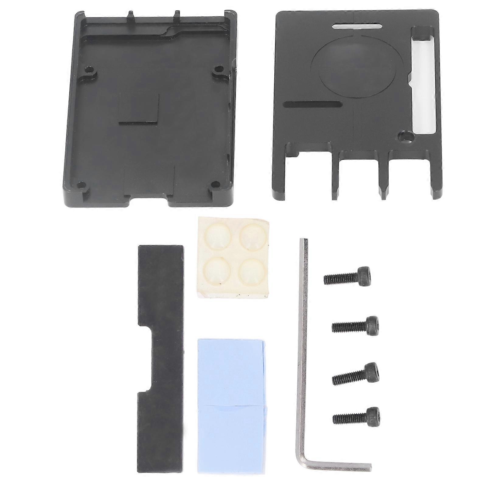Aluminiumlegierungs-Gehäuse-Leiterplatten-CNC-Wärmeableitungsgehäuse für Raspberry Pi 3B 3B+