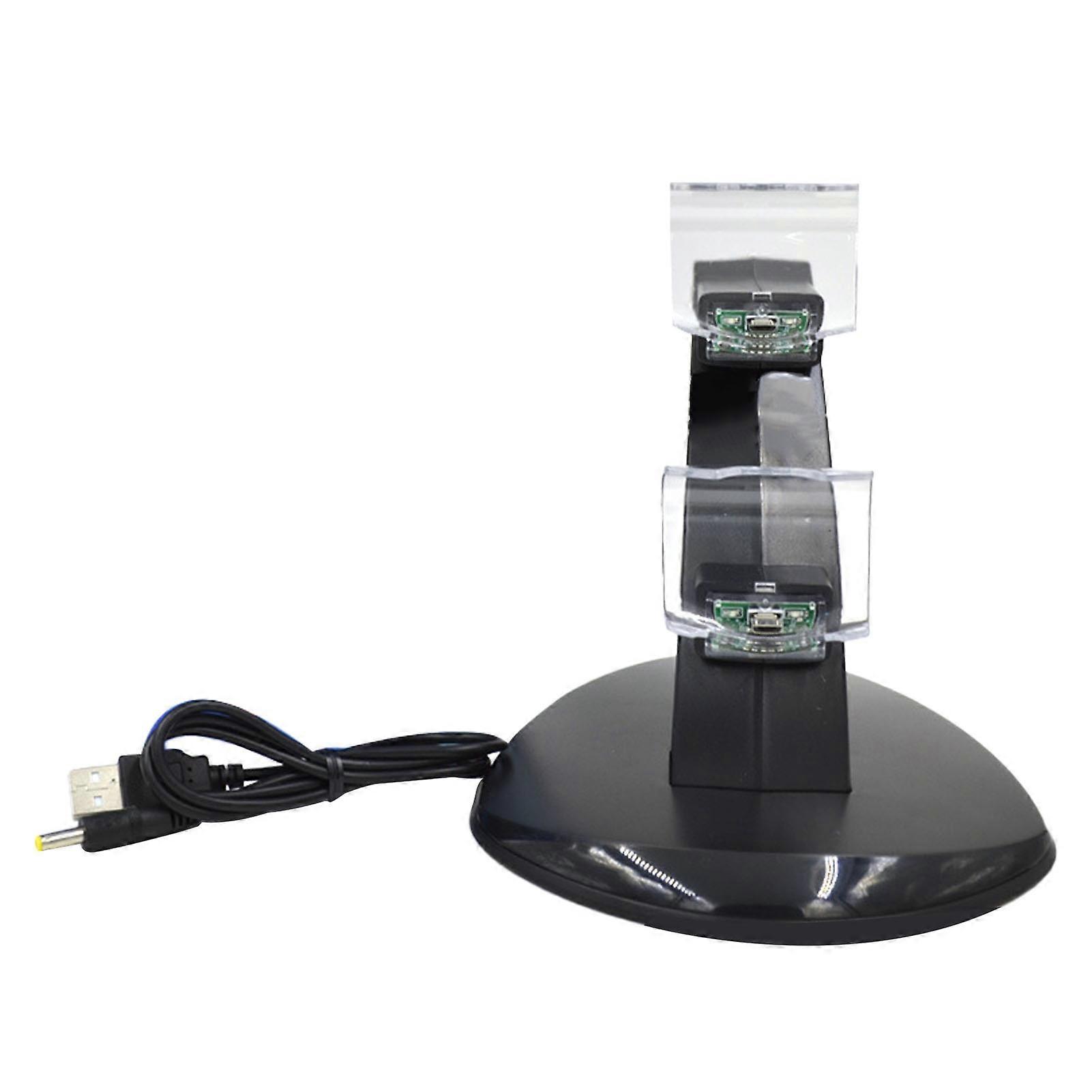 for PS4 Controller Charger Multiple Protection Dual Dock Station with Indicator Light for PS4 for PS4 Slim Controller