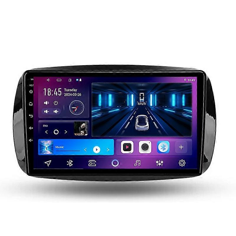 For Benz Smart Fortwo 3 C453 A453 2014-2020 Car Radio Video Player WIFI Navigation GPS
