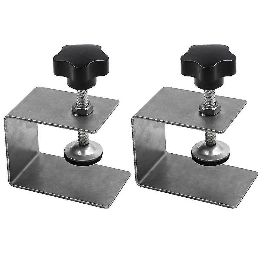 2pcs Home Improvement Smooth Woodworking Drawer Front Installation Clamp Hardware Jig Accessories S