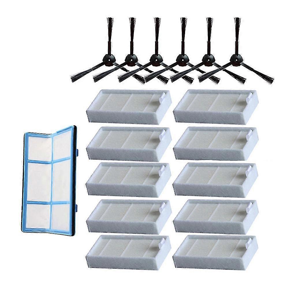 Dust Filter Side Brush Efficient Hepa Filter For Ilife V3s/v5s/v5/v3l