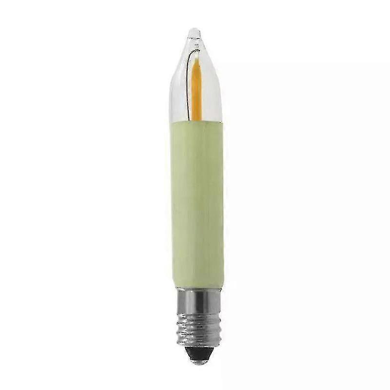 20pcs E10 Led Candle Lamp Small Socket Plug 8-55v 0.1-0.2w Length 65mm Replacement Lamp