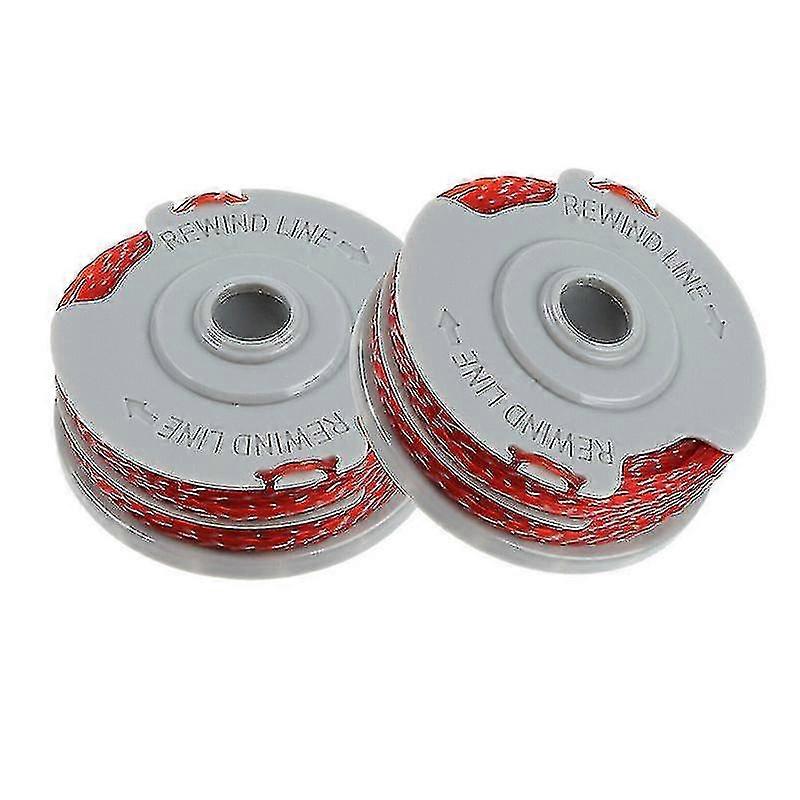 2 x Strimmer 修剪器线轴和线，用于 Flymo Contour 500 Power Plus 500 和 500xt