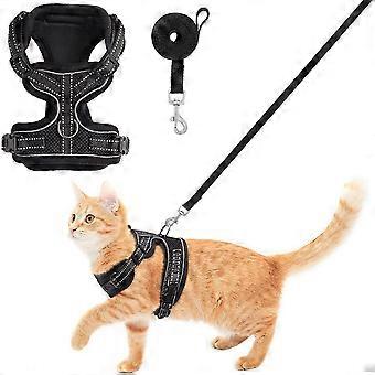 Adjustable Breathable Soft Mesh Vest Harness For Cats Puppies Rabbits