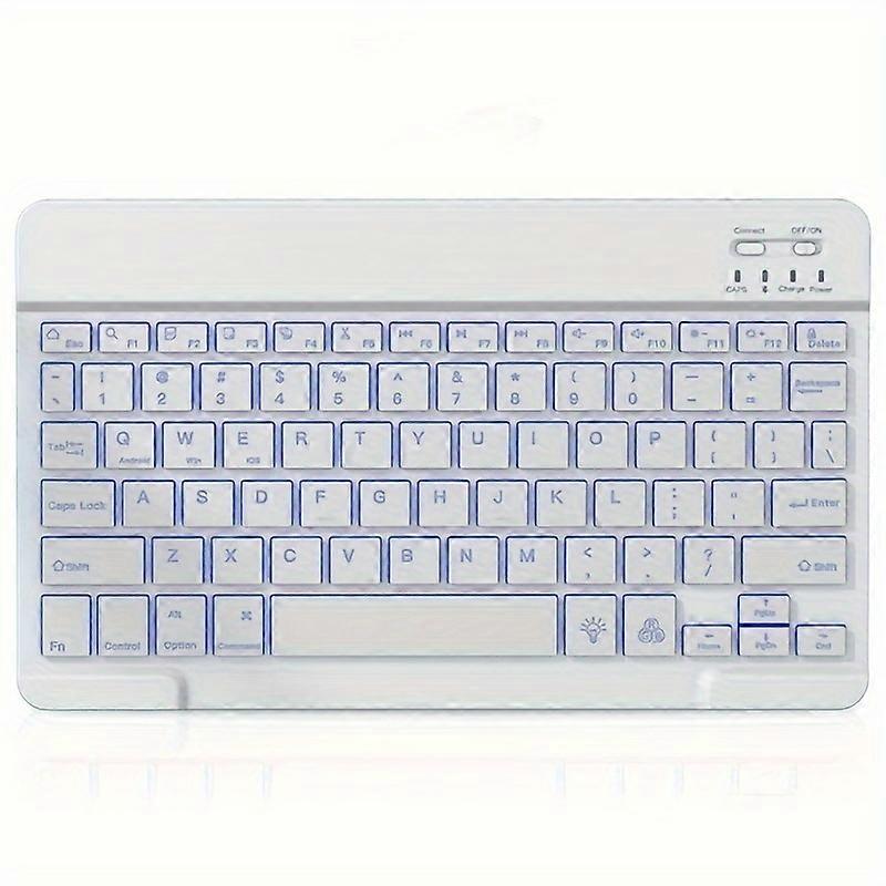 RGB Wireless Keyboard Wireless Keyboard Wireless Mini Keyboard RGB Backlight Rechargeable For IPad Phone Tablet