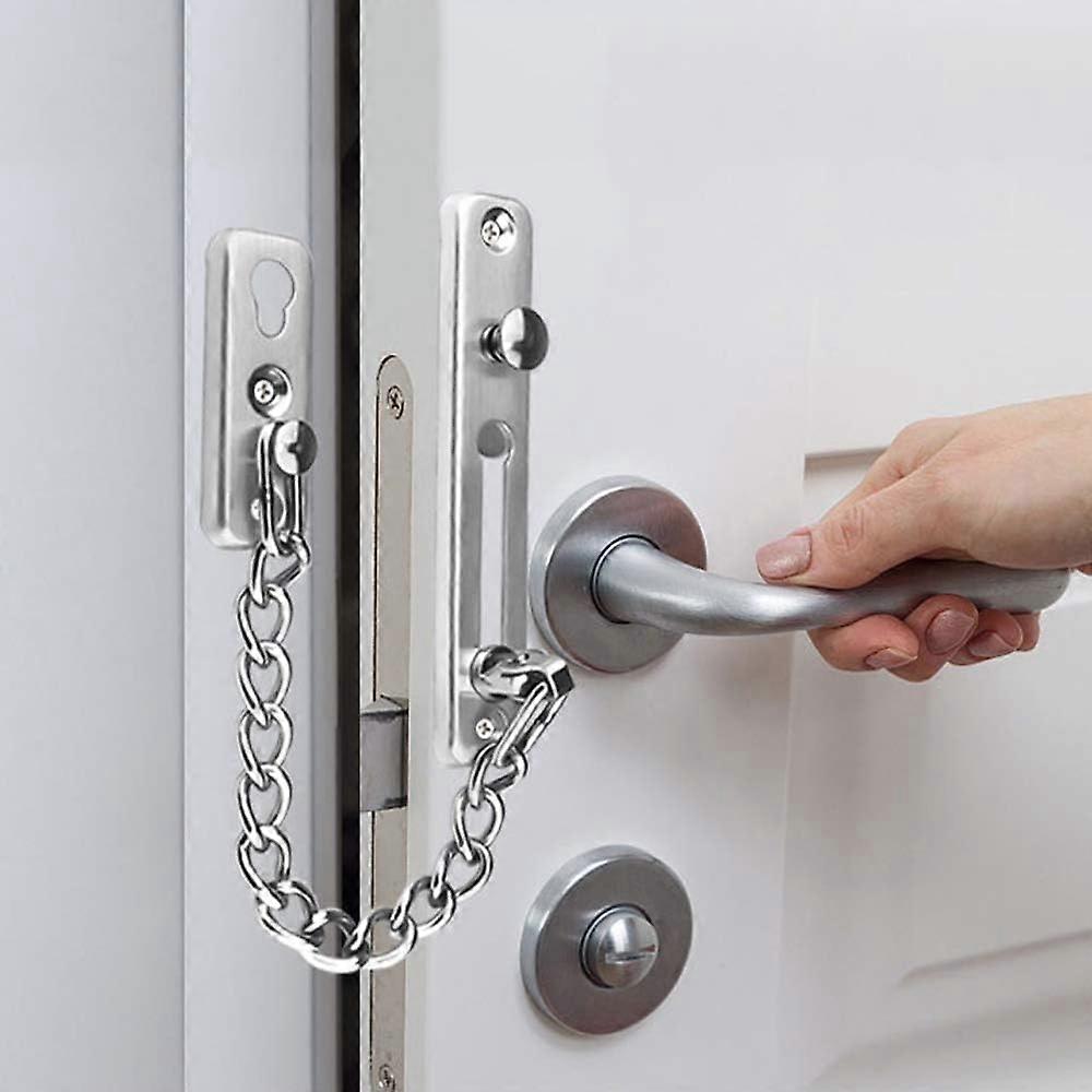 Anti-theft door chain lock (red bronze)