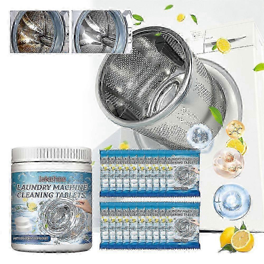 1-3 bottles Laundry Machine Cleaning Tablets Washing Machine Effervescent Tablets