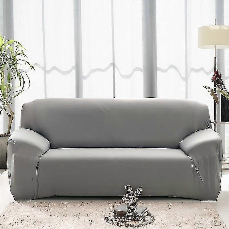 High Stretch Sofa Cover Couch Lounge Protector Slipcovers Grey