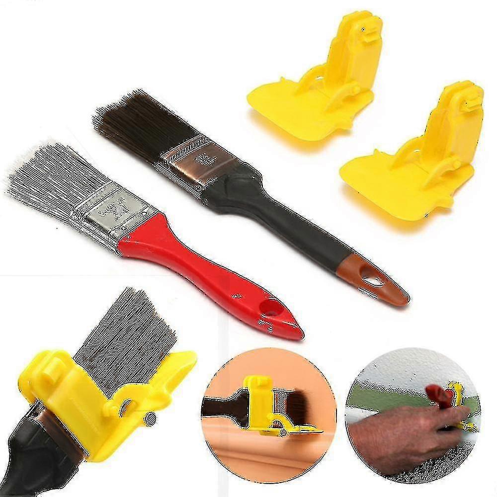 Paint Edger Brush Handheld Paint Roller Gadgets Kit Indoor Outdoor For Wall Ceiling Xxf