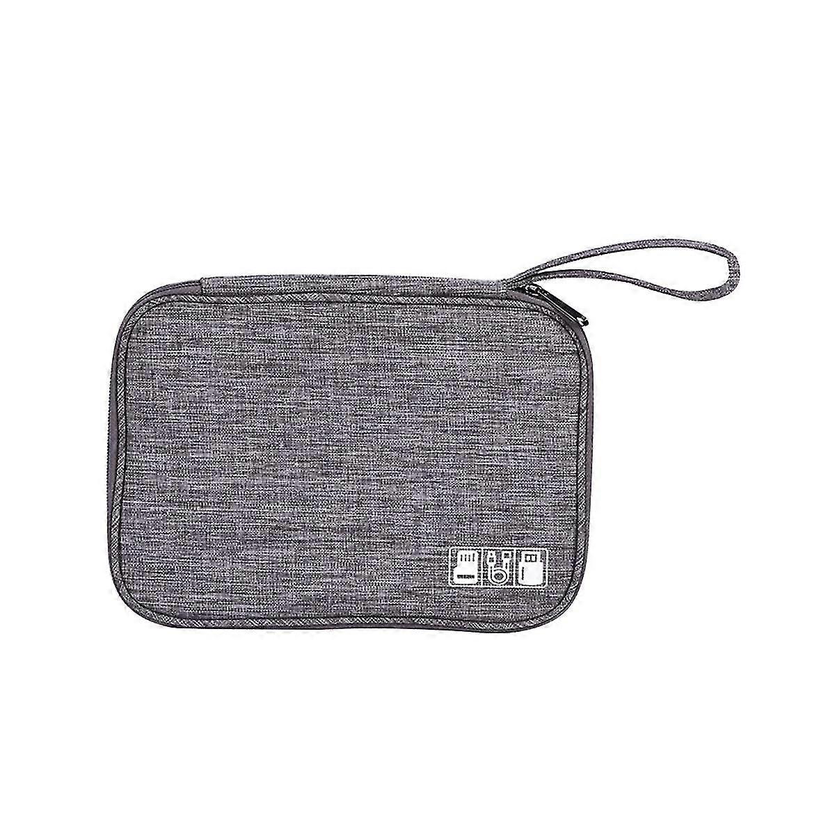 Multifunctional Digital Bag Storage Bag Data Cable Storage Bag Mobile Power Headset Storage Bag Gre