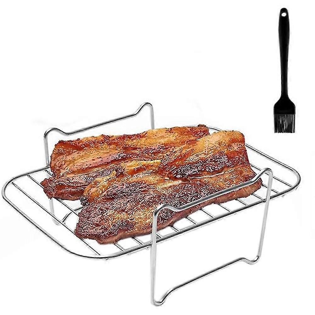 Rack For Double Basket Air Fryers, Accessories Compatible For Ninja Foodi Dz201401