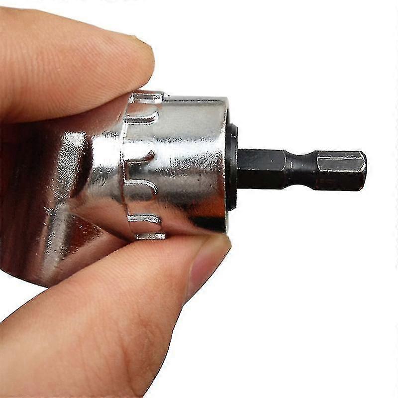 Hexagon Bit Socket Adapter 105 Degree Angle Extension Right Drive Drill Shank Screwdriver Magnetic