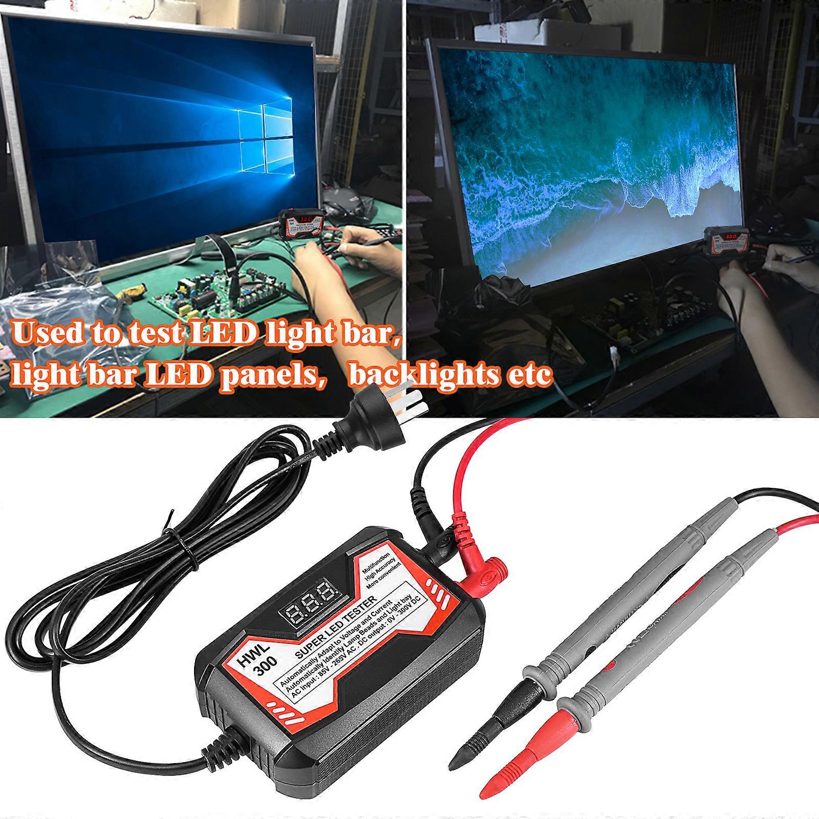LCD Backlight Tester Meter 0-300V Output LED Lamp Bead Lamp Strip Tester