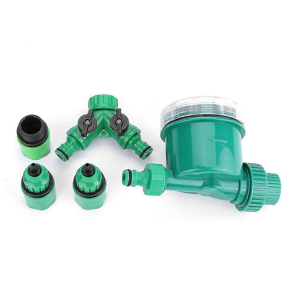 Garden Water Timer Irrigation Controller Kit with Y Connector and 16 Programs