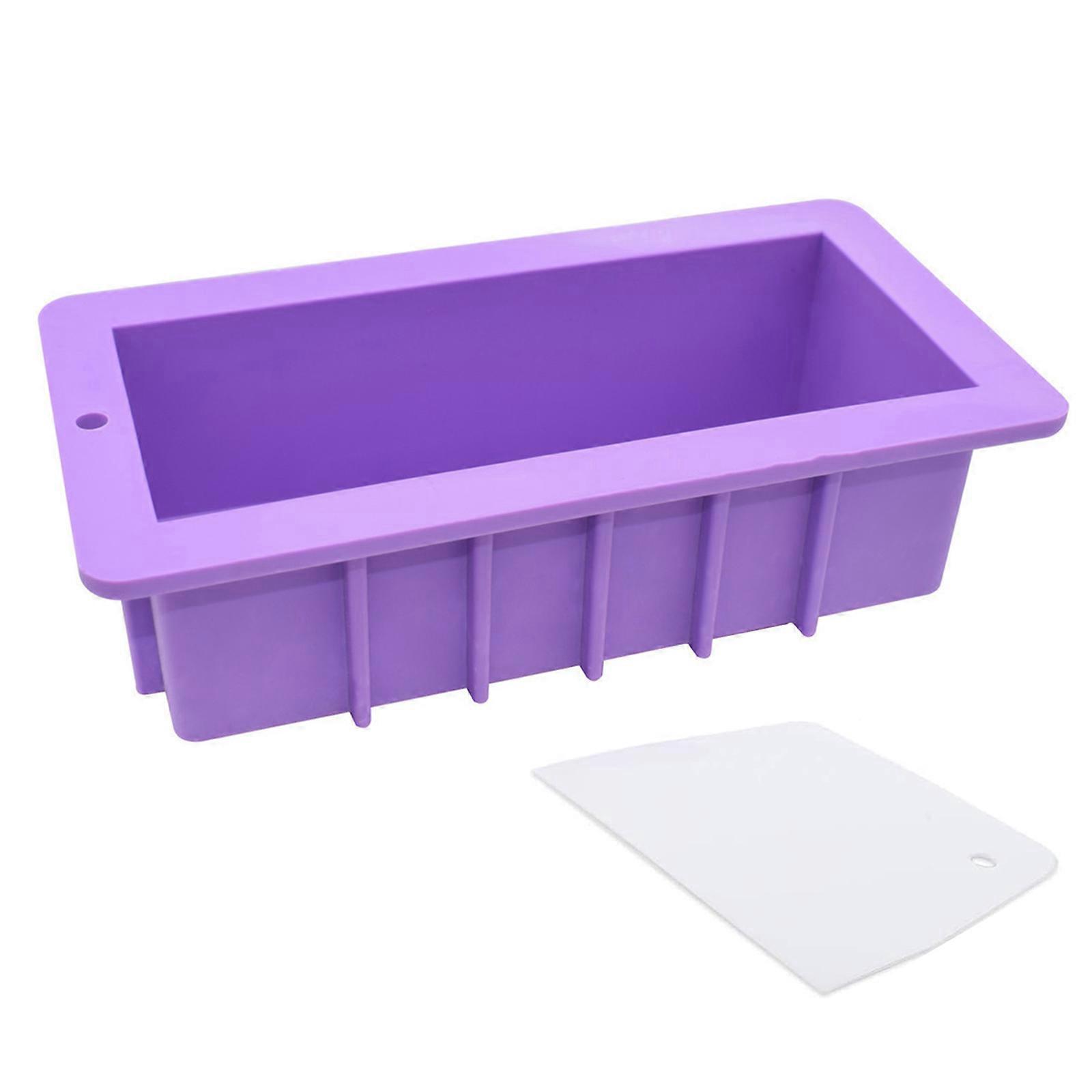 Silicone Pudding Molds Mousse Moulds Rectangular Shape for DIY Hand Making Soap