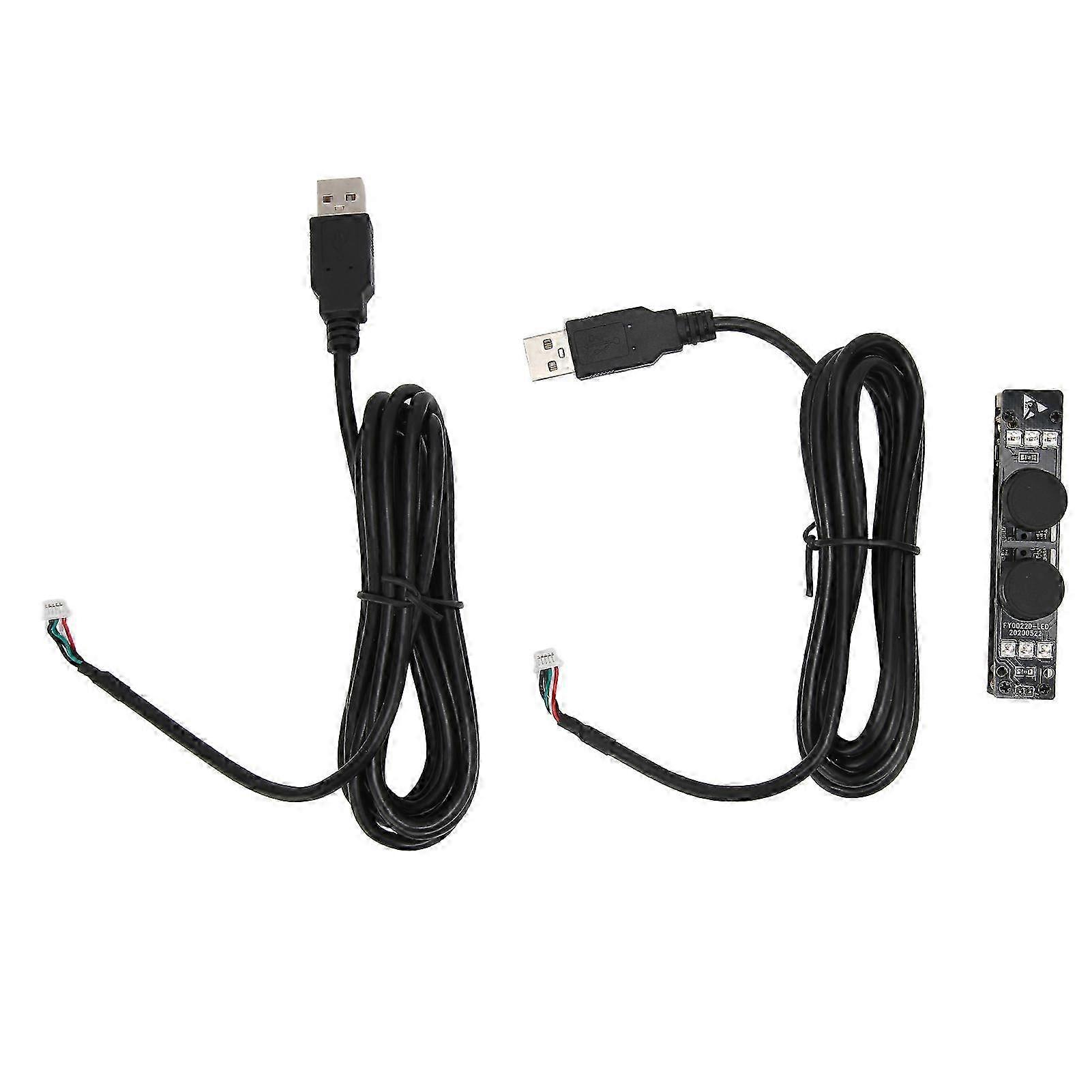 USB Camera Module 2MP 1080P 90 Degree Angle USB Webcam Board Compatible with for Windows for Android for Linux