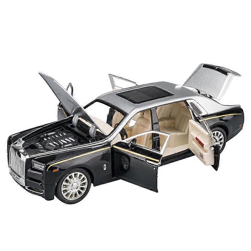 Veicoli A Motore Miniatura 1:24 For Rolls Royce Phantom Scala In Lega Modello Di Auto - Foto 9