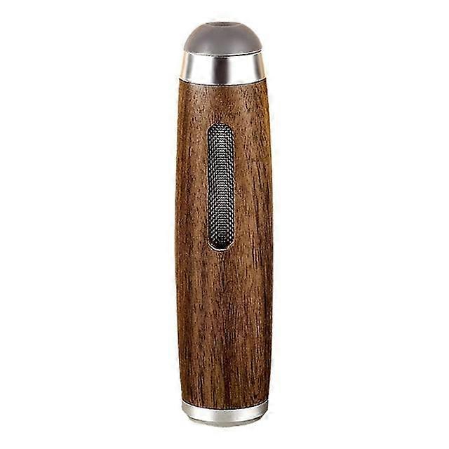 Ashtrays Handheld Mini Ashtrays Cigar Cover Anti Soot-flying Portable Car Ashtray Wood Cigar Holder For Working Driving Soot Holder