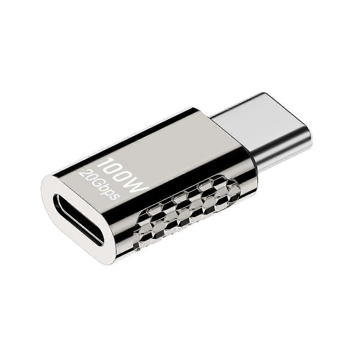 1PCS Type-C Multifunction Adapter Type-C Female to Type-C Male Adapter 20Gbps Fast Charging Audio V