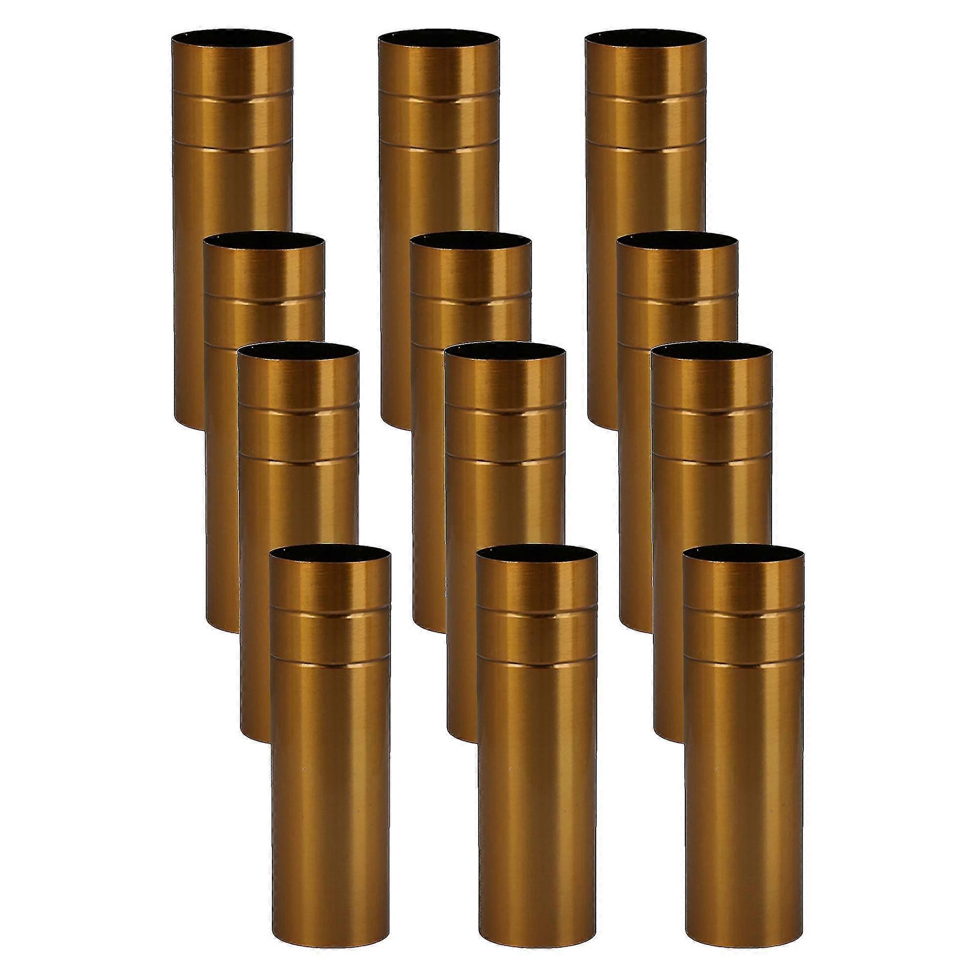 12 X Chandelier Candle Cover Sockets 8 X 2.5cm For E14 Socket