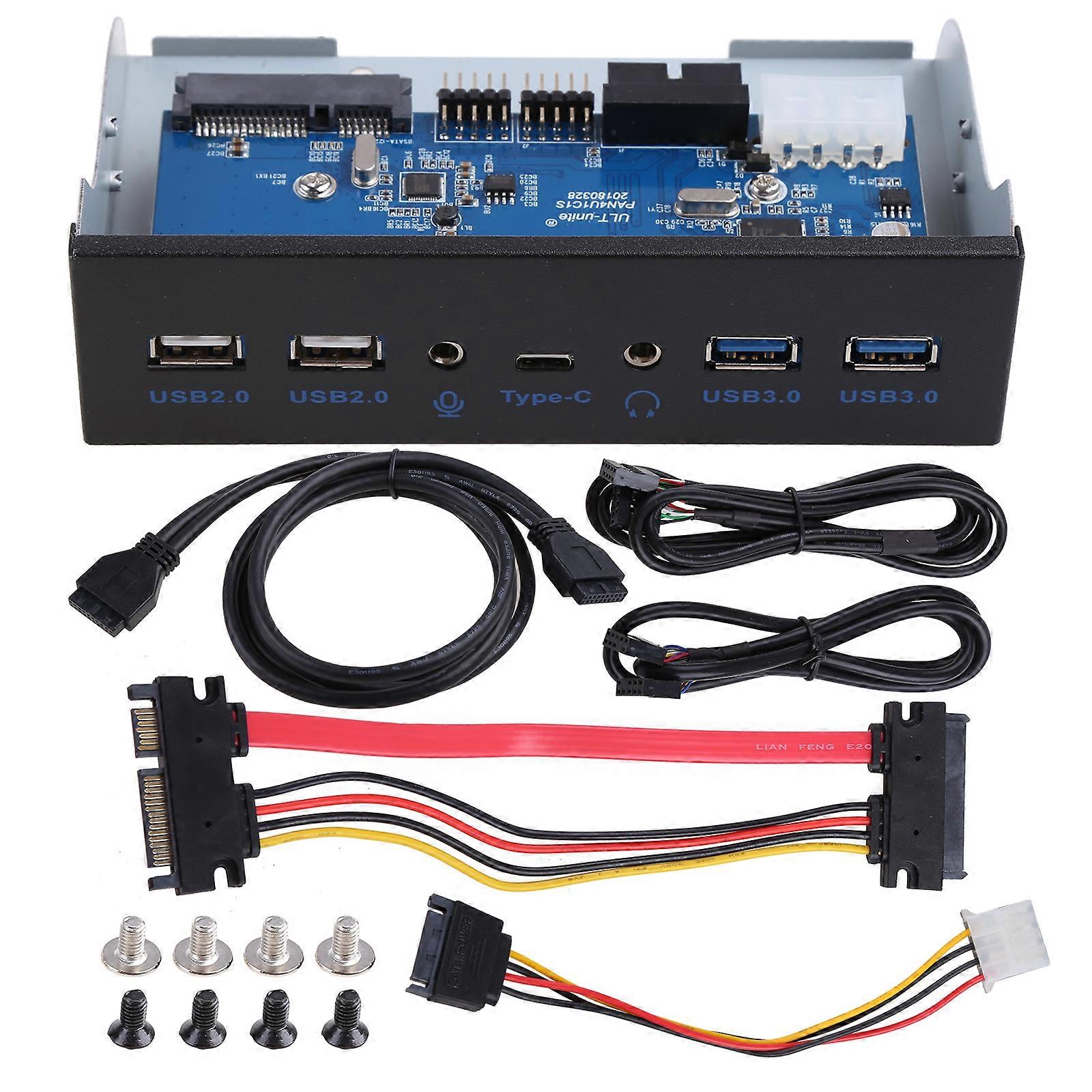 Usb3.1 Optical Drive Bit Front Panel Type-C Two-Way Plug 10Gbps High-speed