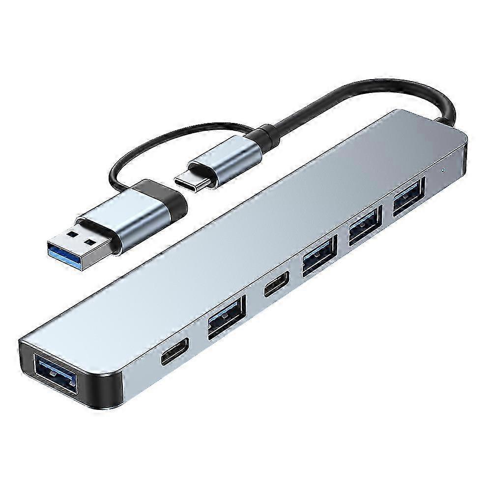 Multiport Usb Hub 3.0 Multi Usb Splitter 4 Usb C Port 3.0 2.0-portar för pc bärbar dator nav