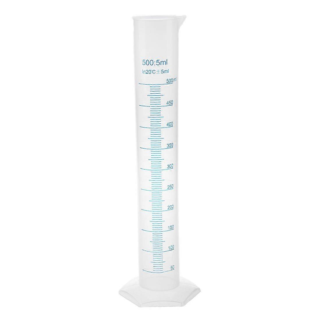 500 Ml Plastic Transparent Graduated Tube.