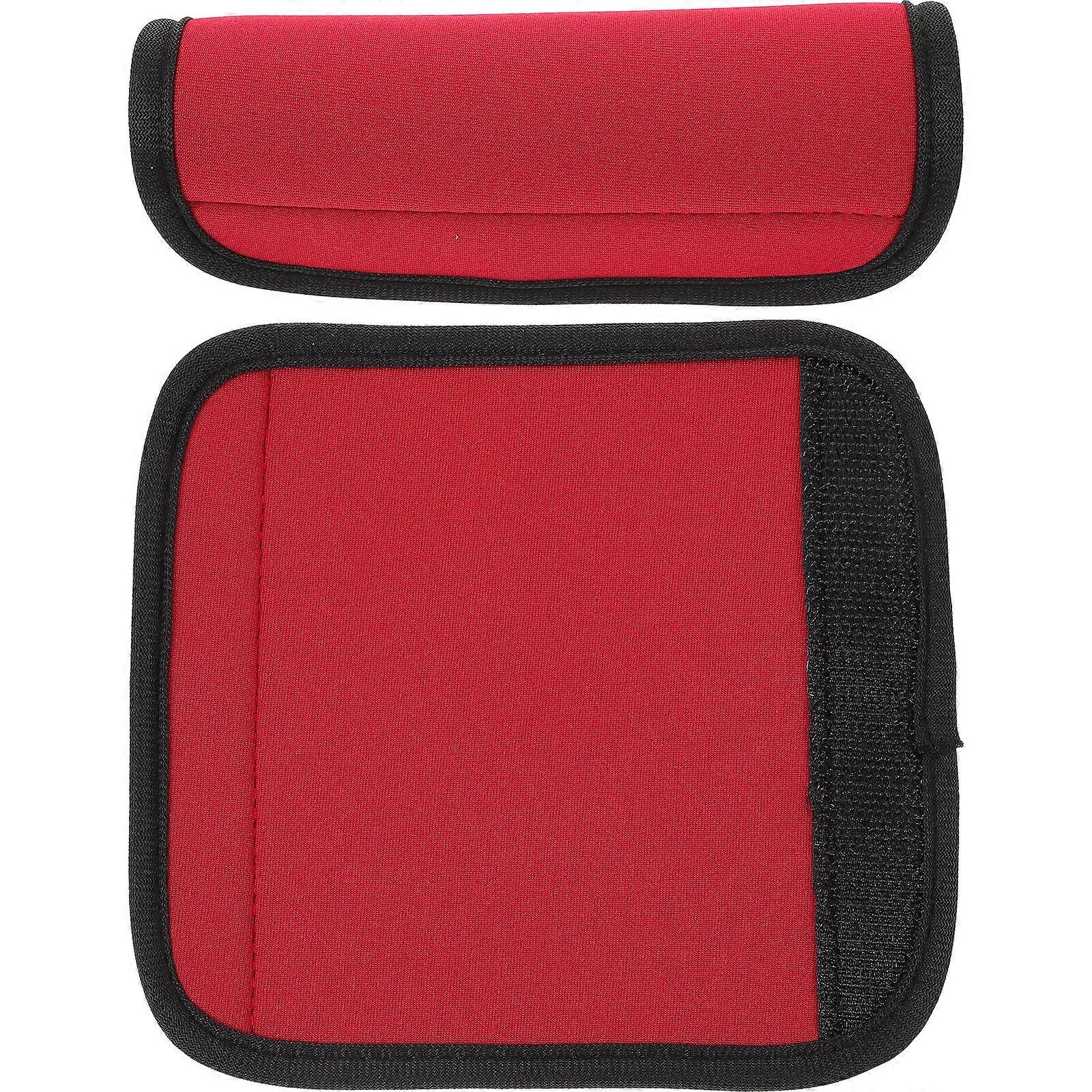 2 قطعة الأمتعة مقبض التفاف حقائب السفر مقبض أغطية للأمتعة حقيبة السفر عربة