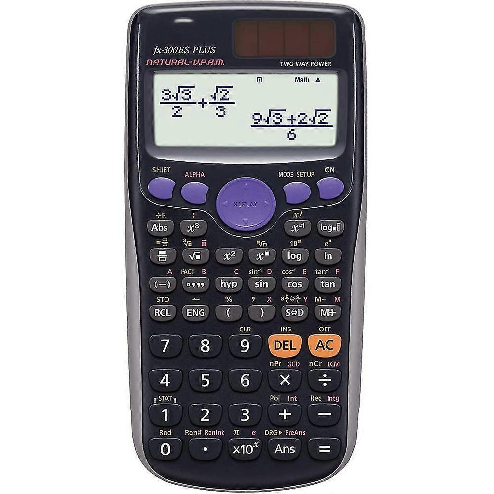 Fx-300es Plus Scientific Calculator - Reliable And Efficient Calculation Tool (black)
