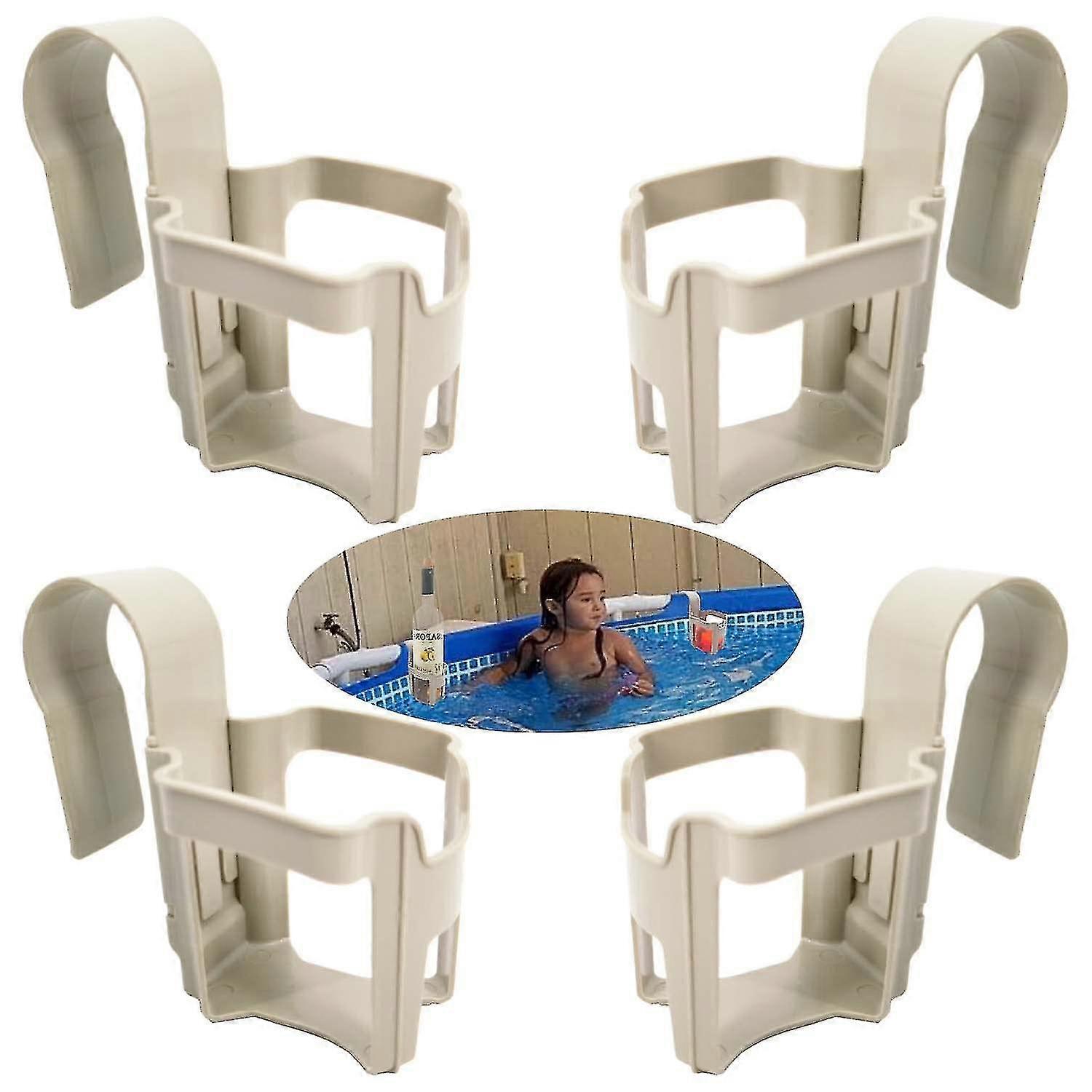 Poolside Cup Holder(size,color:1pcs-gray)