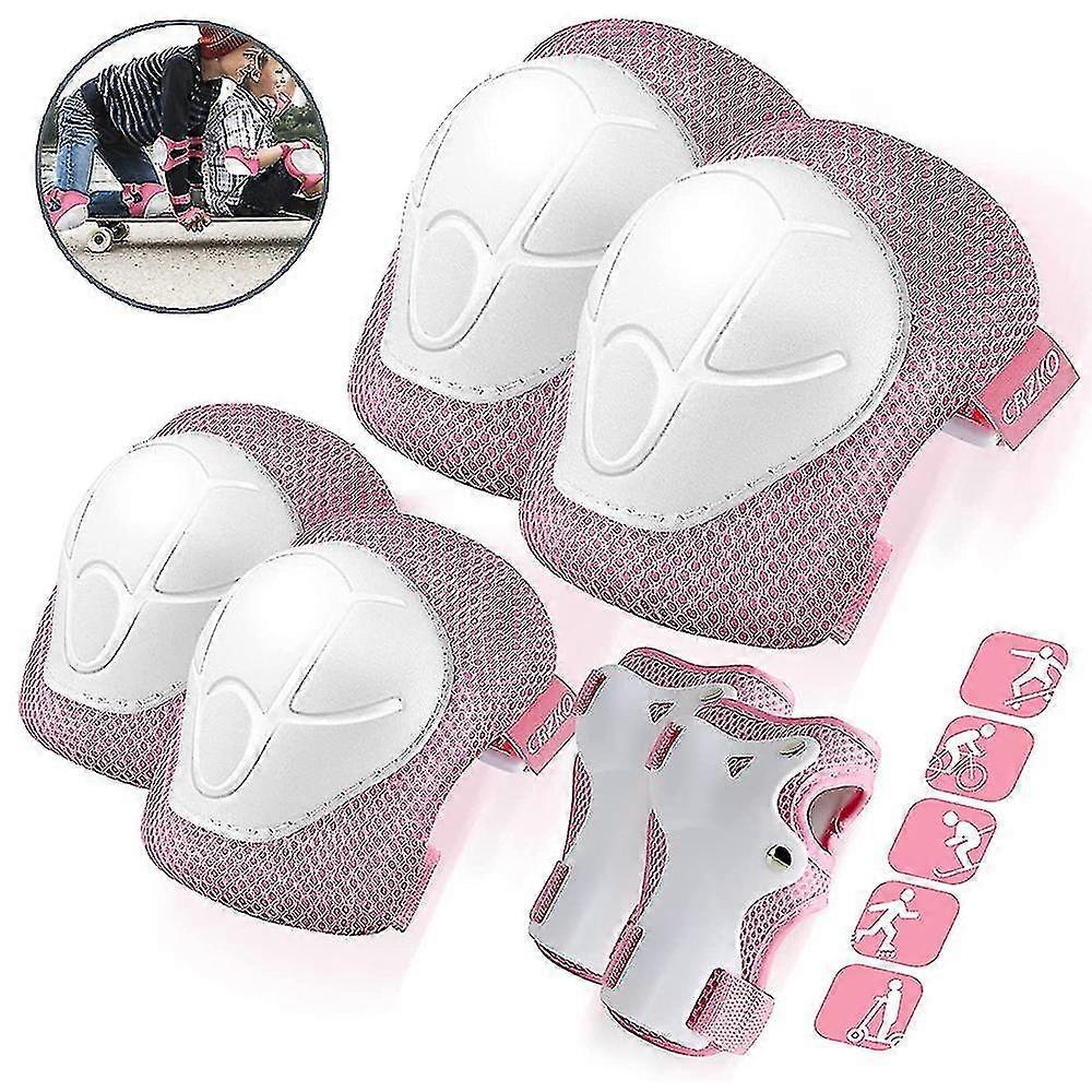 Knee Pads Inline Skates For Children, Elbow Pads, Wrist Pads, Protective Set