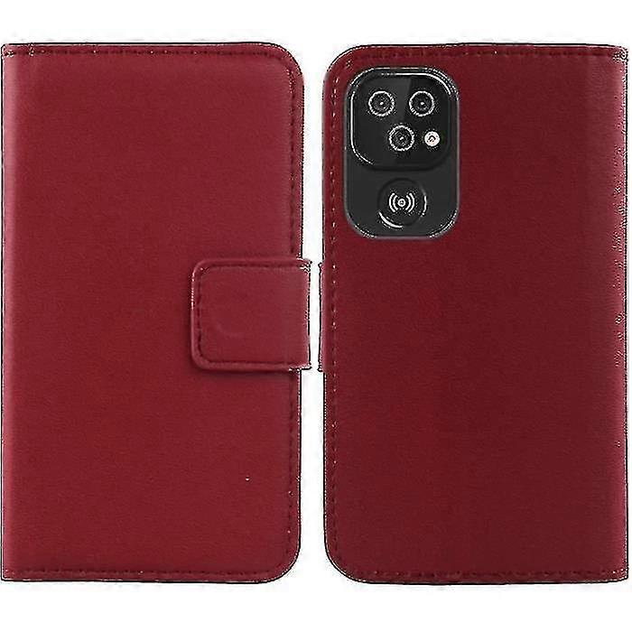 נרתיק עור אמיתי Doro 8100-8110 - 8100 Plus 6.1 "Premium Flip Case כיסוי כיסוי עור קיר בוריס