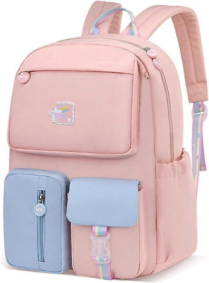 Mochila infantil ligera con proteccin para la columna vertebral y