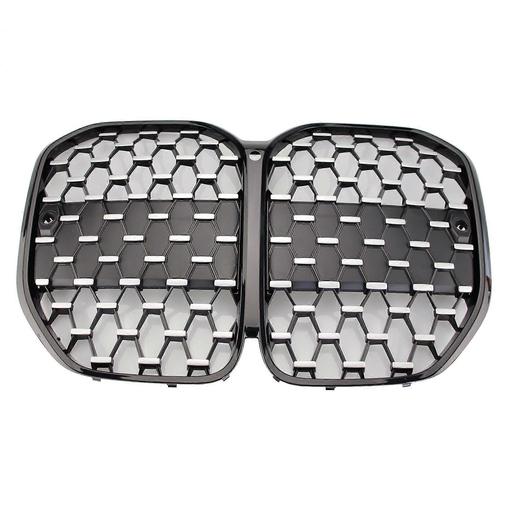 Front Bumper Grill Diamond Kidney Grille Meteor Style for 4 Series G22 430I G82 2021-2022 Racing Gr