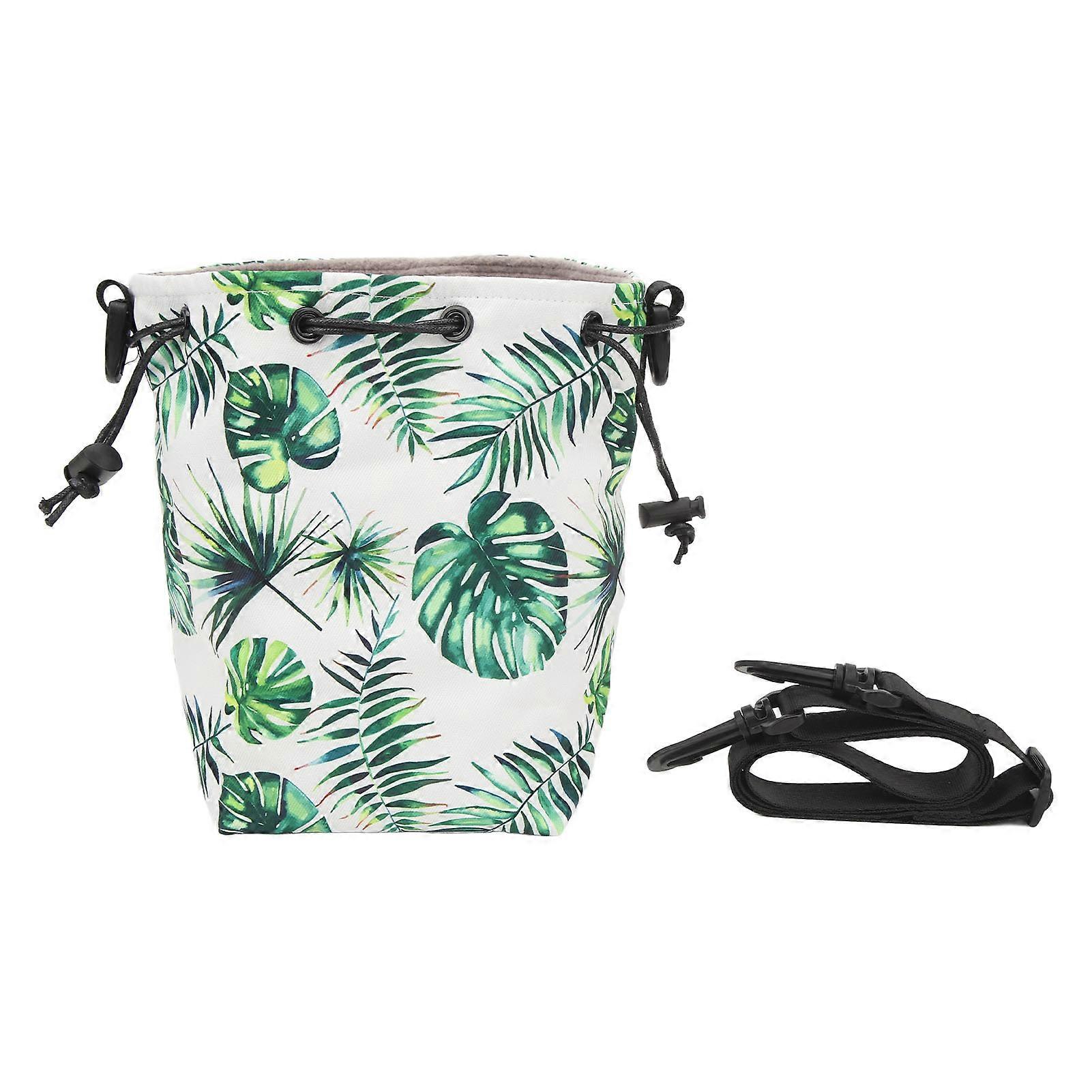 Multifunctional Instant Camera Drawstring Shoulder Bag with Adjustable Strap and Waterproof Design