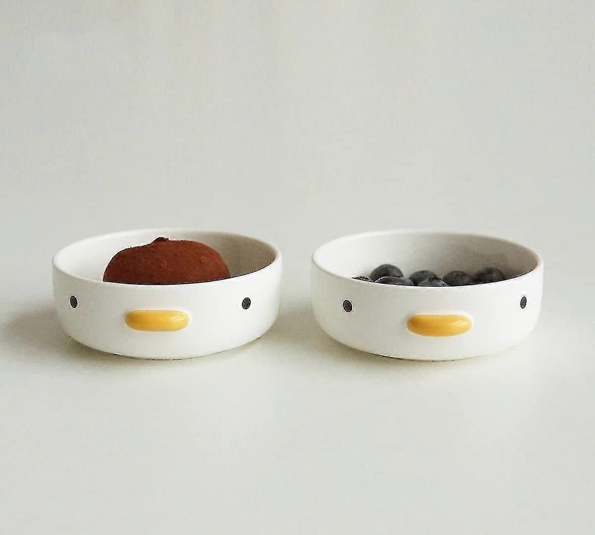 Funny Cute Chick Plates, 3.5in Mini Dessert Plates2 Pieces)