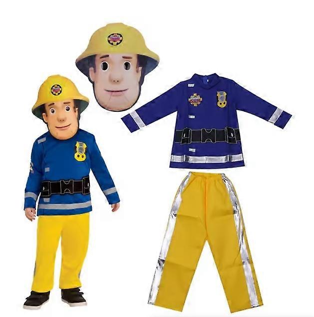 FiremanSam Children's Performance Costume Stage Performance Costume