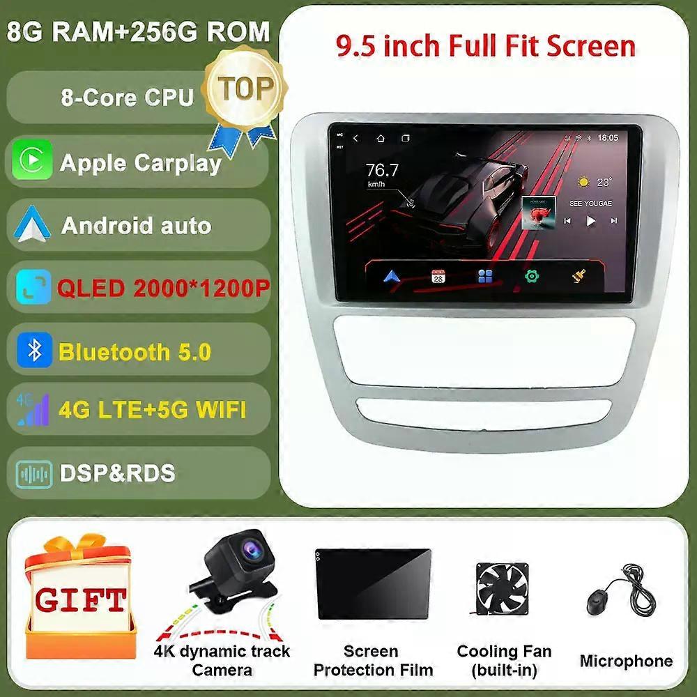 Qled For Jac T6 T8 2015 2016 2018 Car Radio Multimedia Video Player Navigation Stereo Gps Carplay Android Autoradio Bt 5.0