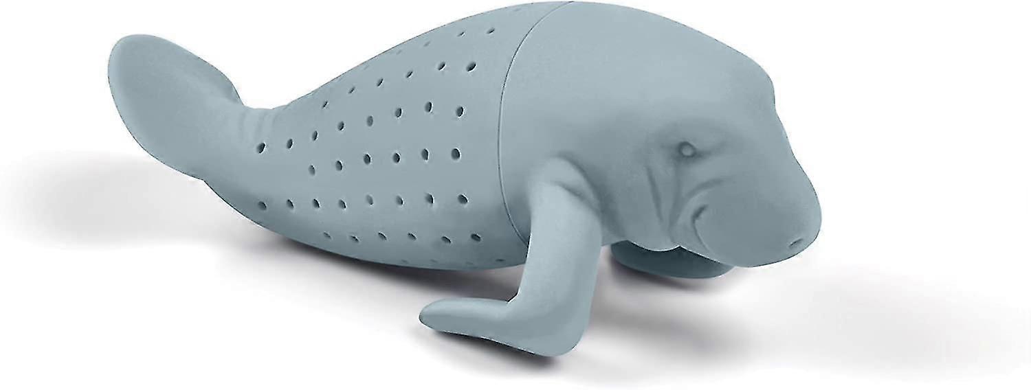 Manatee Silicone Tea Infuser Tea Bag Filter Tea Filter$manatee Silicone Tea Infuser Silicone Dolphin Tea Bag Filter Tea Filter Mesh$manatee Silicone T