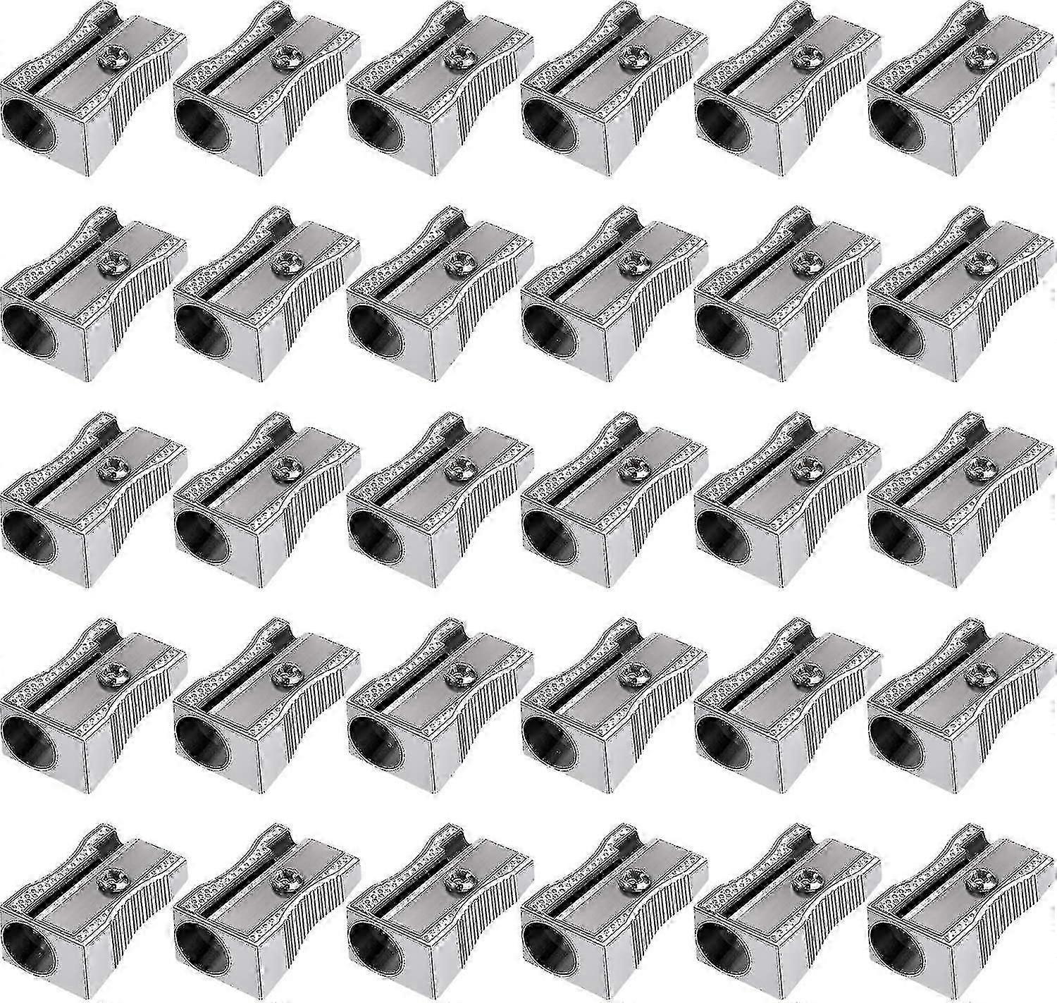Metal Pencil Sharpener,24pcs Pencil Sharpener Handheld, Pencil Sharpener Manual