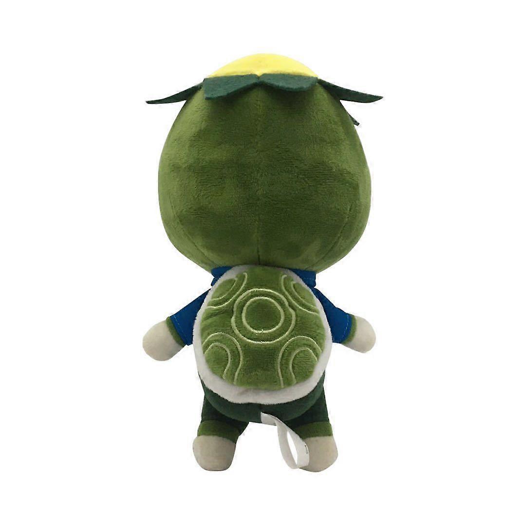 Vivid and exquisite plush animals, 20cm plush dolls, animal friend clubs, game toys, birthday holidays, Christmas, and New Year gifts (turtles)