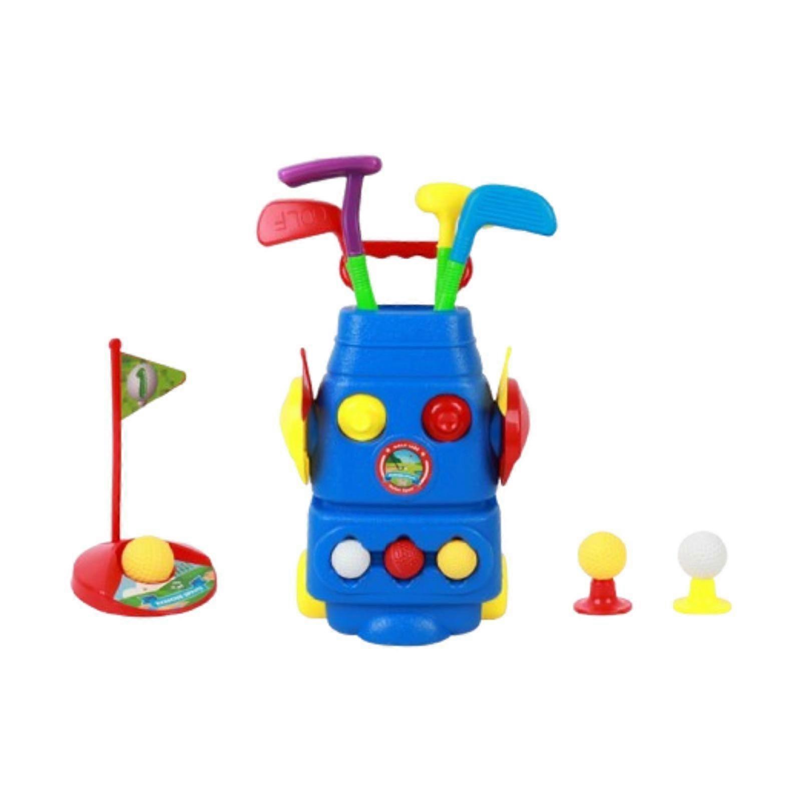 幼児ゴルフセット幼児のためのポータブルゴルフおもちゃセット3 4 5 6 7 8歳