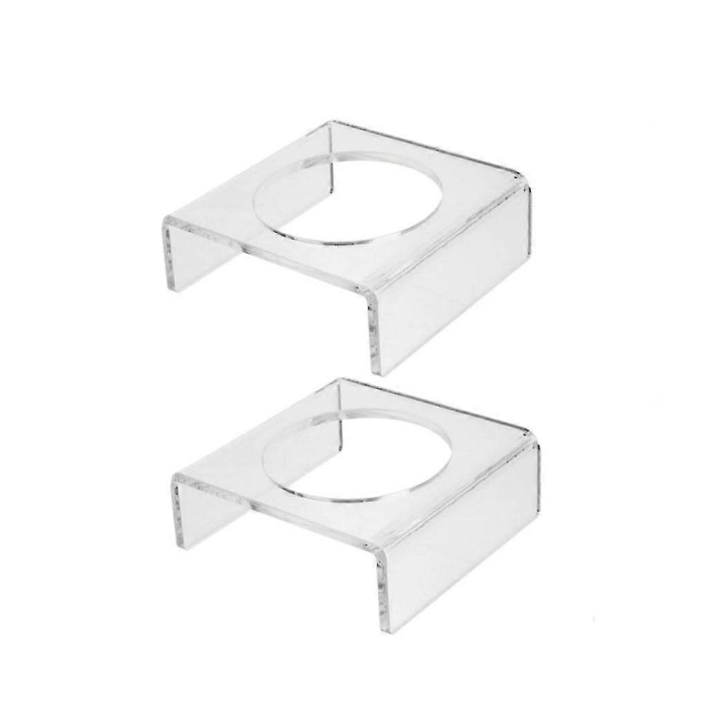 2 Pcs Acrylic Ball Display Stand Clear Basketball Football Stand Holder Also Suitable for Soccer Volleyball Display